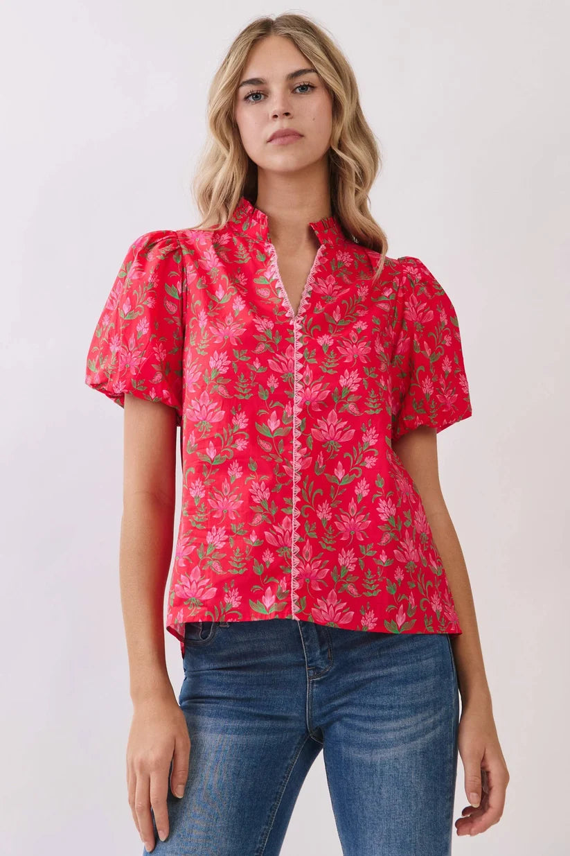 The Rosalie Ric-Rac Blouse