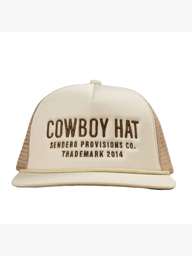 Cowboy Hat Trucker - Cream