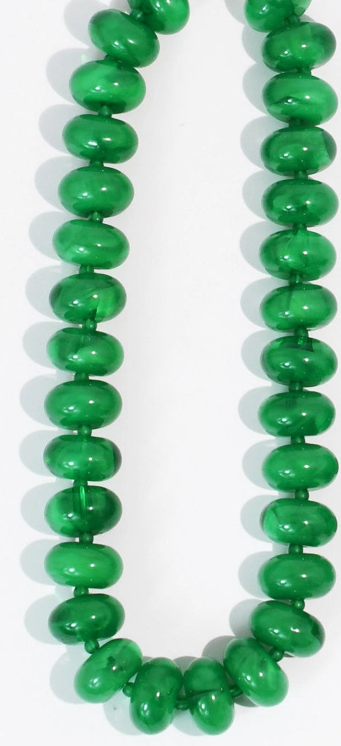 Sugar Bead Necklace - Green