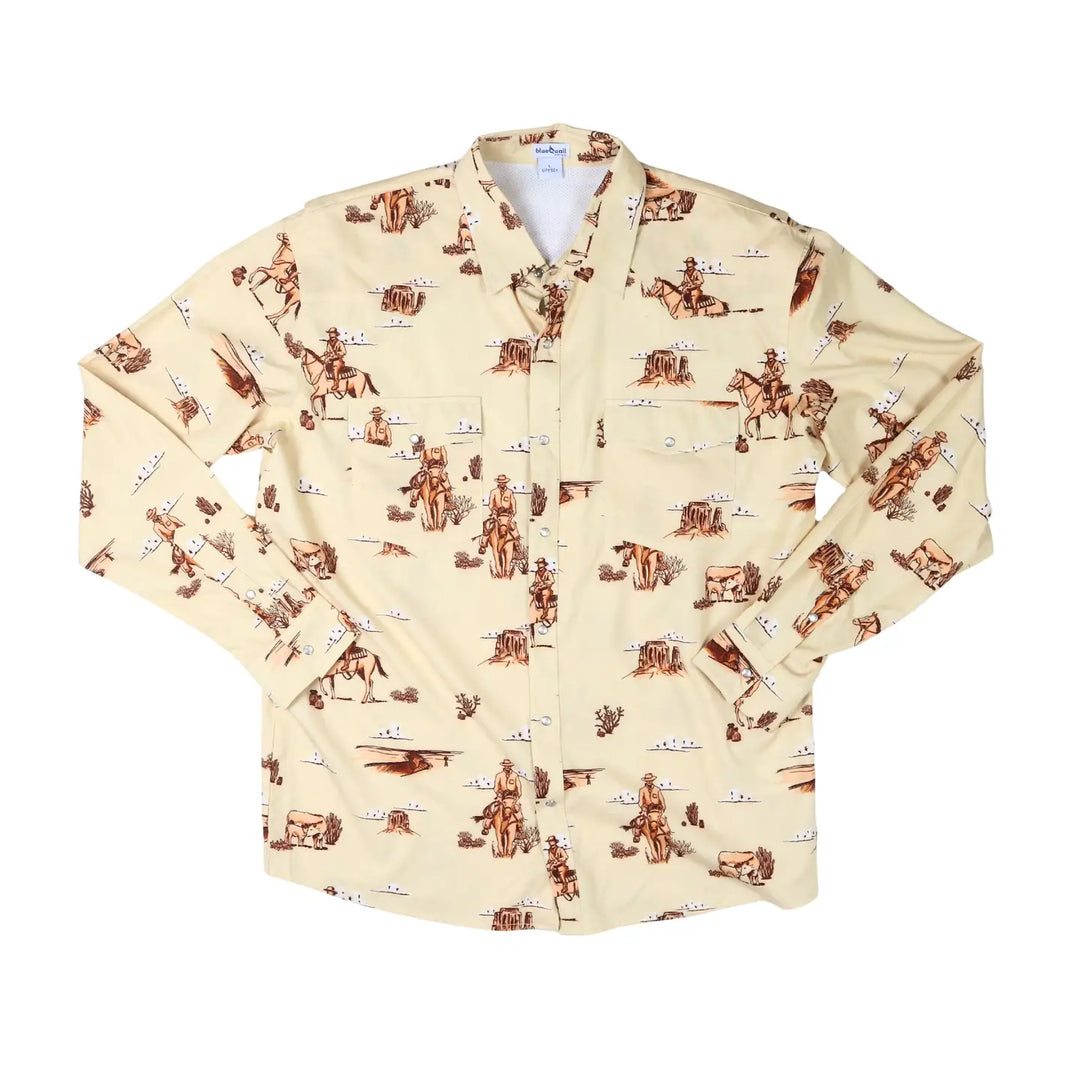 Cattle Drive Pearl Snap Long Sleeve