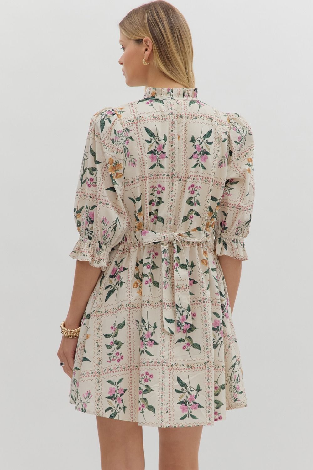 Wanderlust Stamps Dress