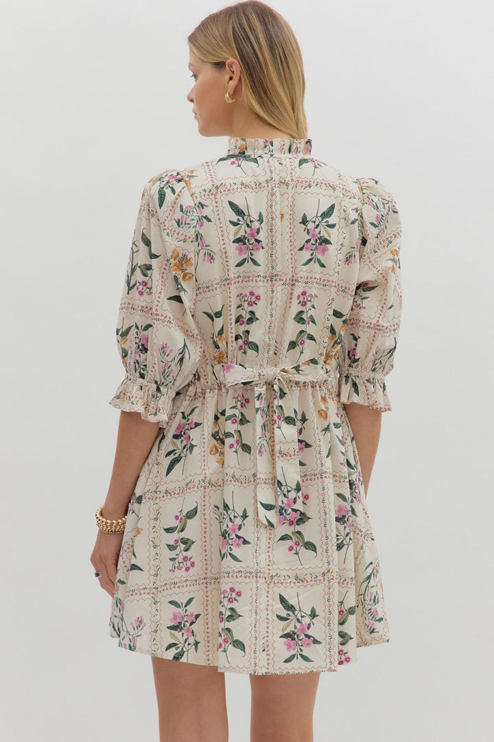 Wanderlust Stamps Dress