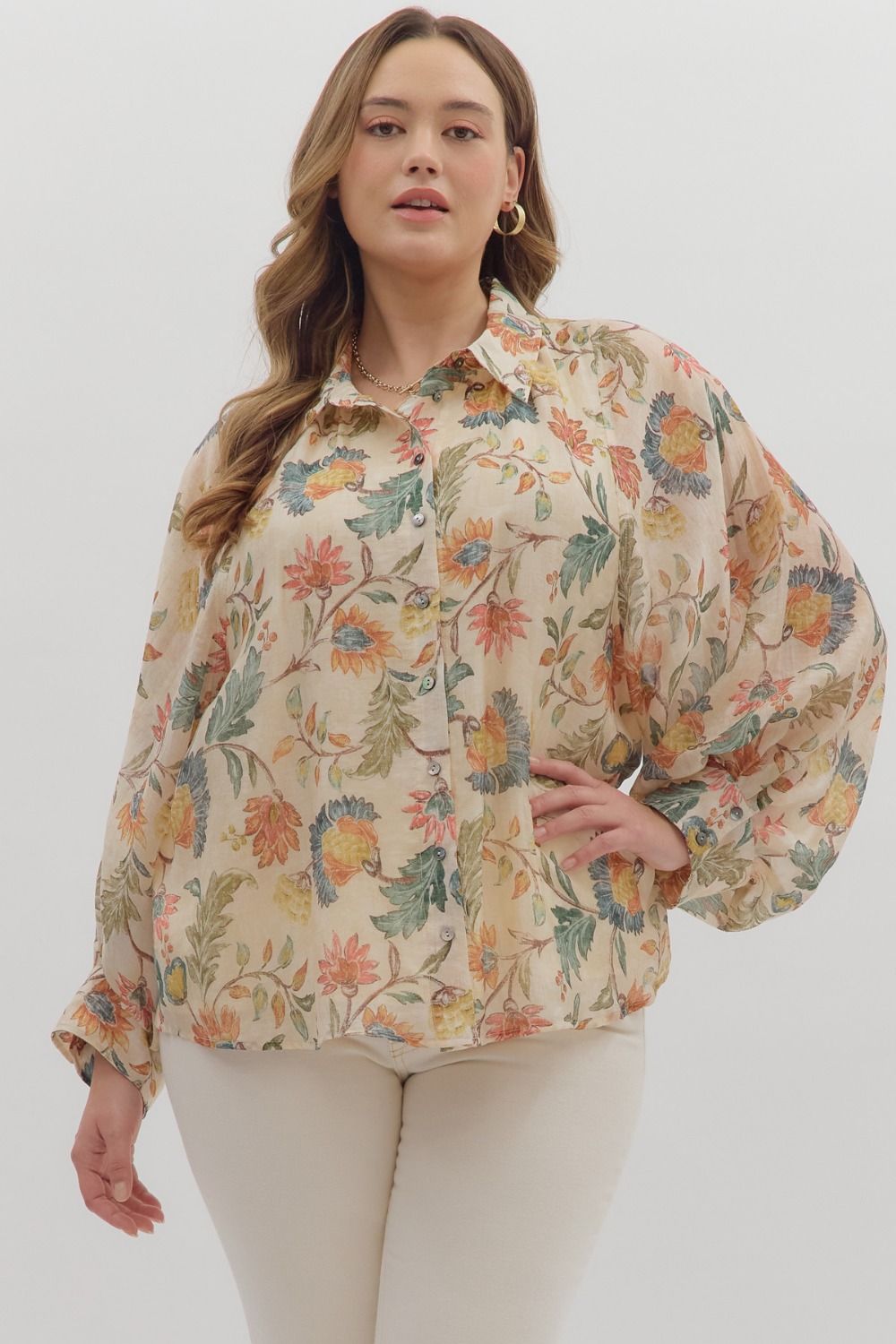 Thankfully Floral Top
