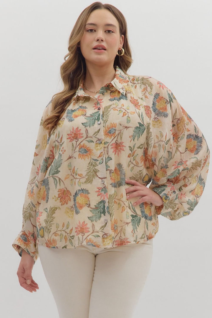 Thankfully Floral Top