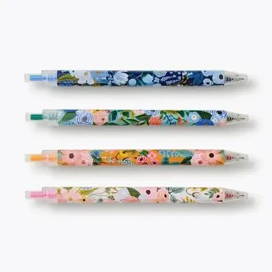 Garden Party Gel Pen Set of 4