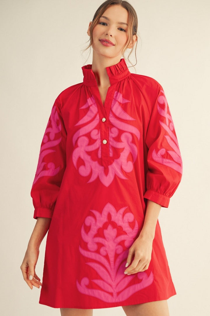 The Valentina Embroidered Set