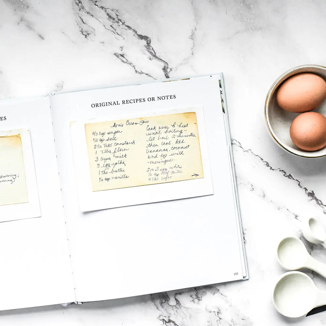Family Recipe Book & Journal