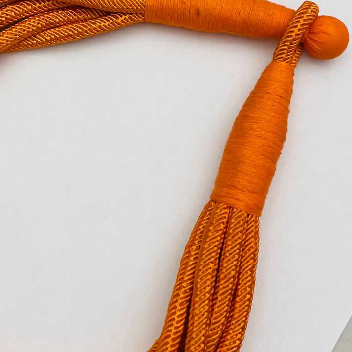 Rope Necklace - Orange