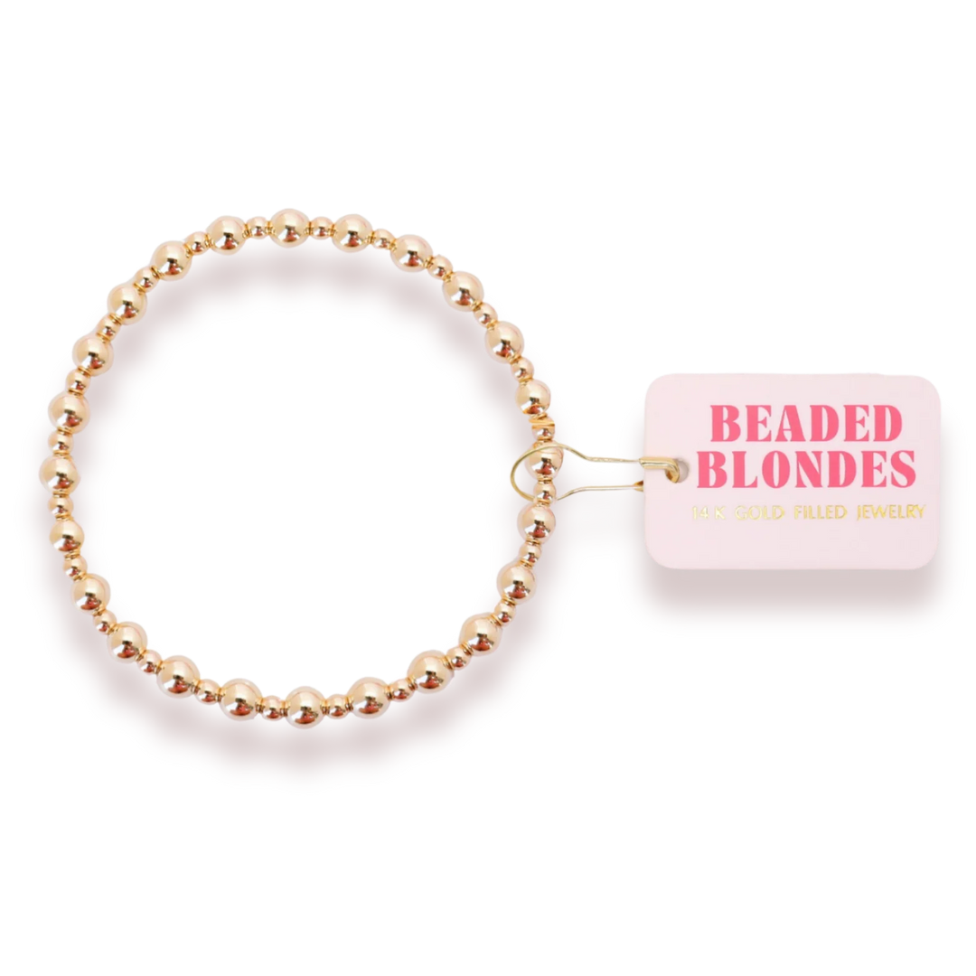 Beaded Blondes Katy - Gold