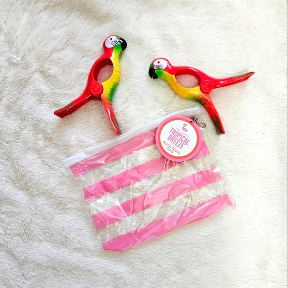 Beach Towel Clips Set of Two