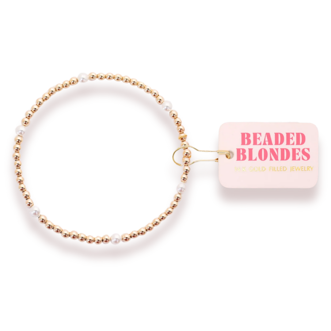 Beaded Blondes Madi - Gold