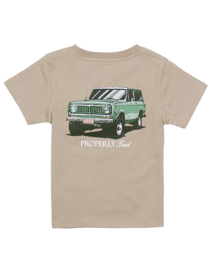 Boys Joyride Tee - Sand