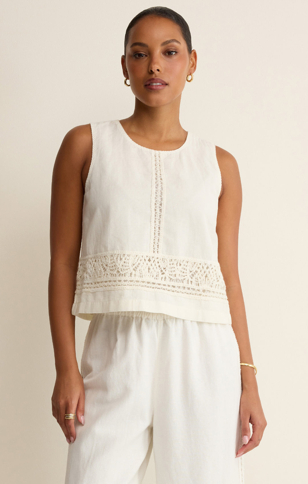 Sloane Embroidered Top