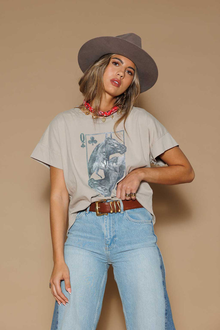 Horse Queen Hi-Lo Tee