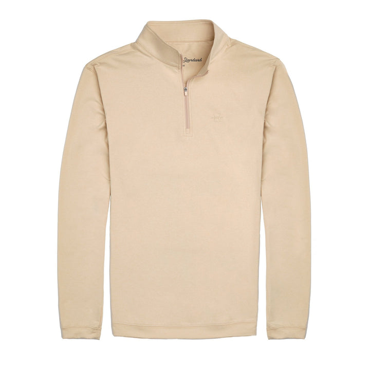 Performance Quarter Zip - Sandstone