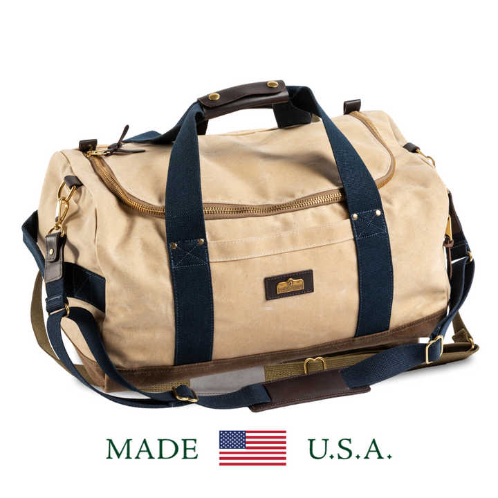 Waxed Canvas Overnighter Bag