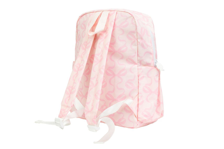 Small Backpack - Bows on Pink